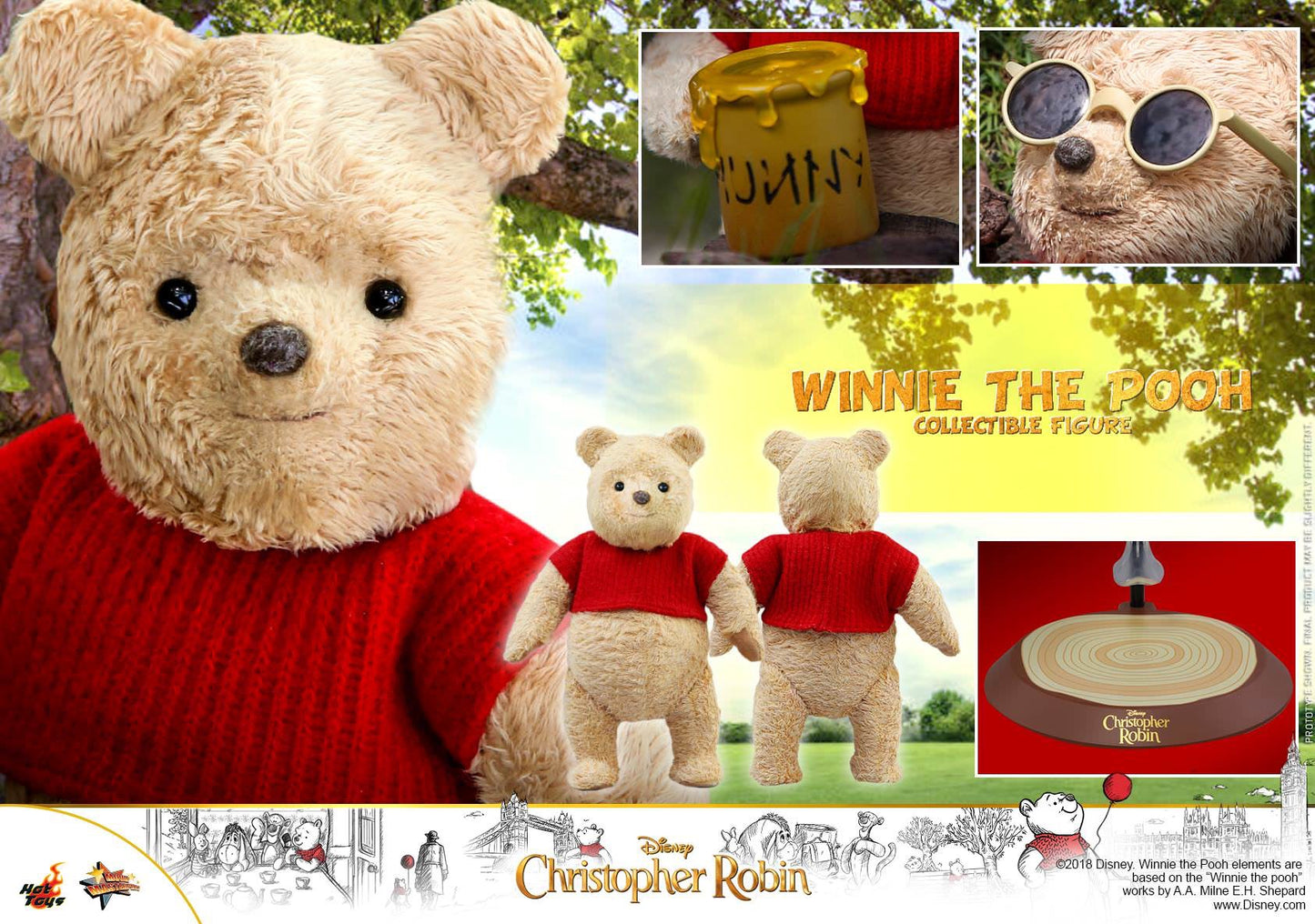 Hot Toys Christopher Robin - Winnie the Pooh MMS502