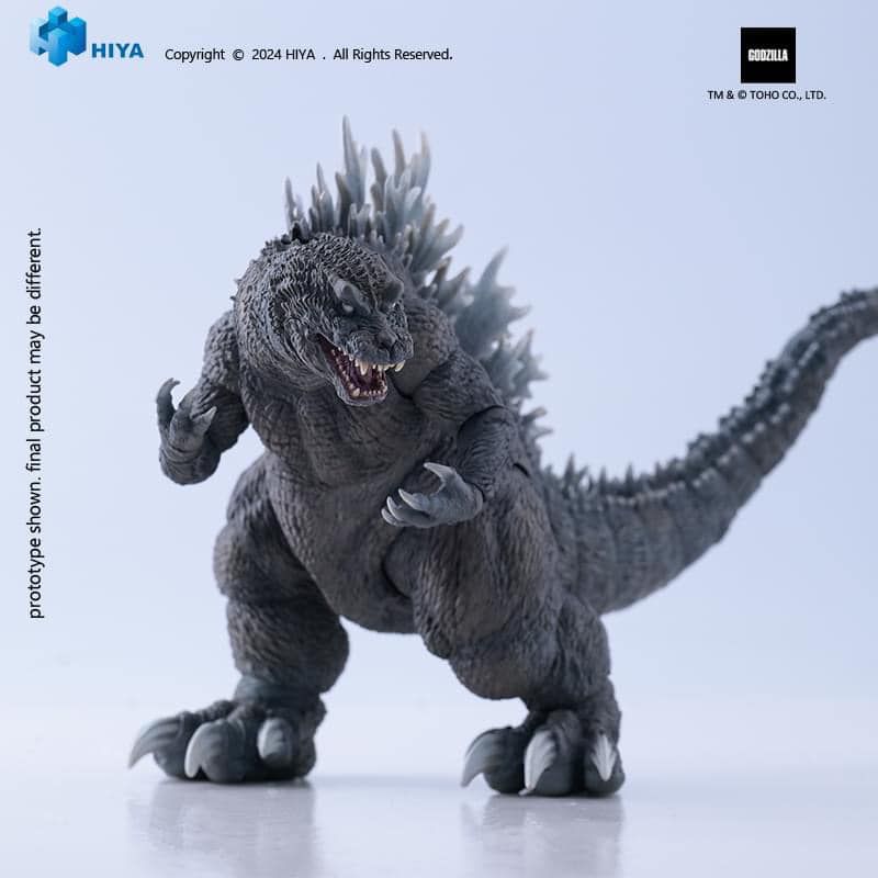 HIYA Toys "Exquisite Basic Series Godzilla, Mothra and King Ghidorah Giant Monsters All-Out Attack (2001) Godzilla 7" Collectible Figure HIYA-G2001