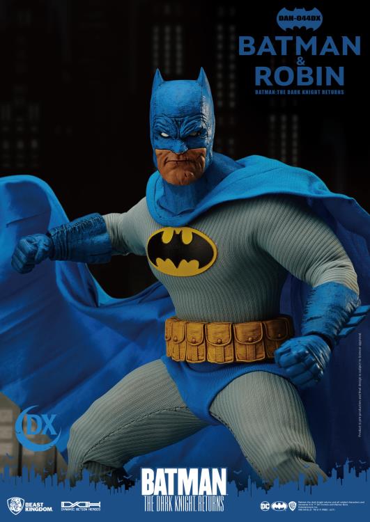 Beast Kingdom Batman: The Dark Knight Returns Dynamic 8ction Heroes Batman & Robin Set