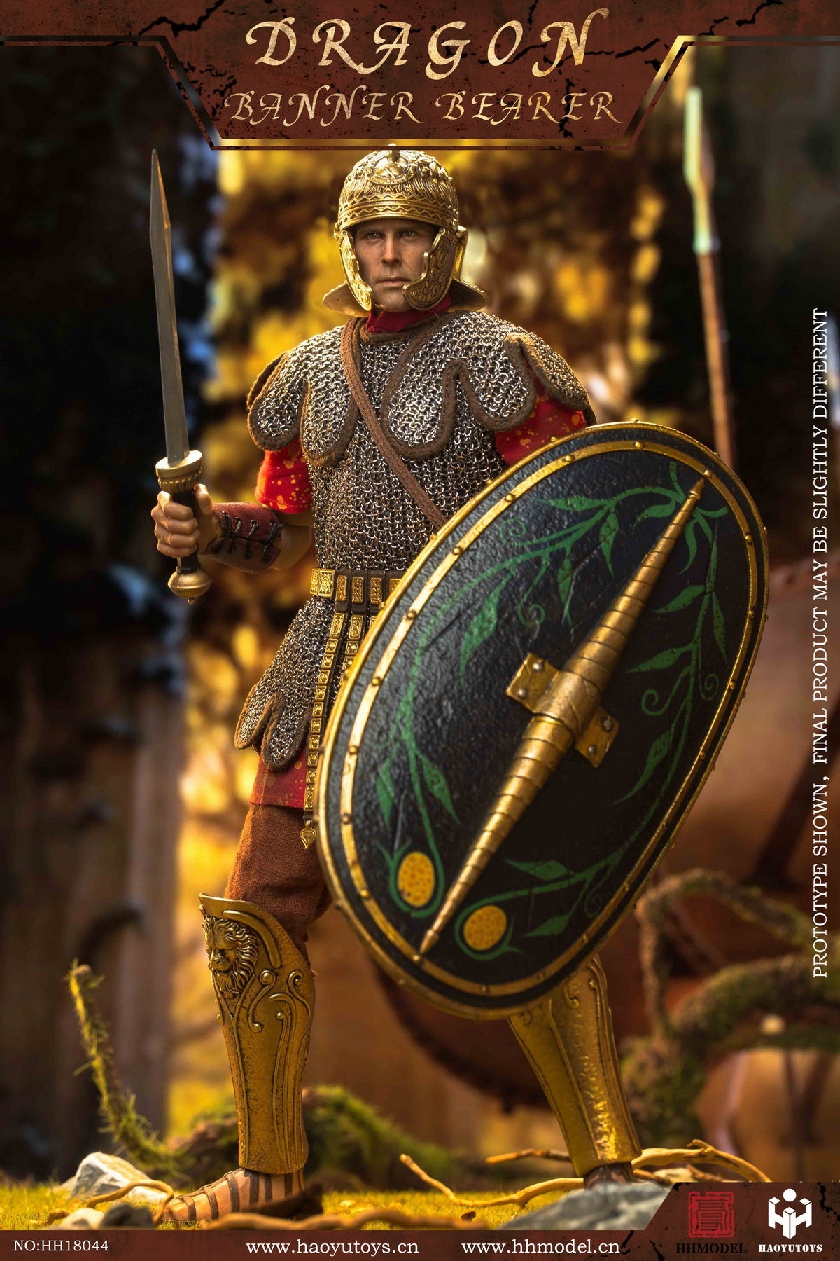 Hhmodel X Haoyutoys 1:6 Scale Empire Series-Dragon Banner Bearer