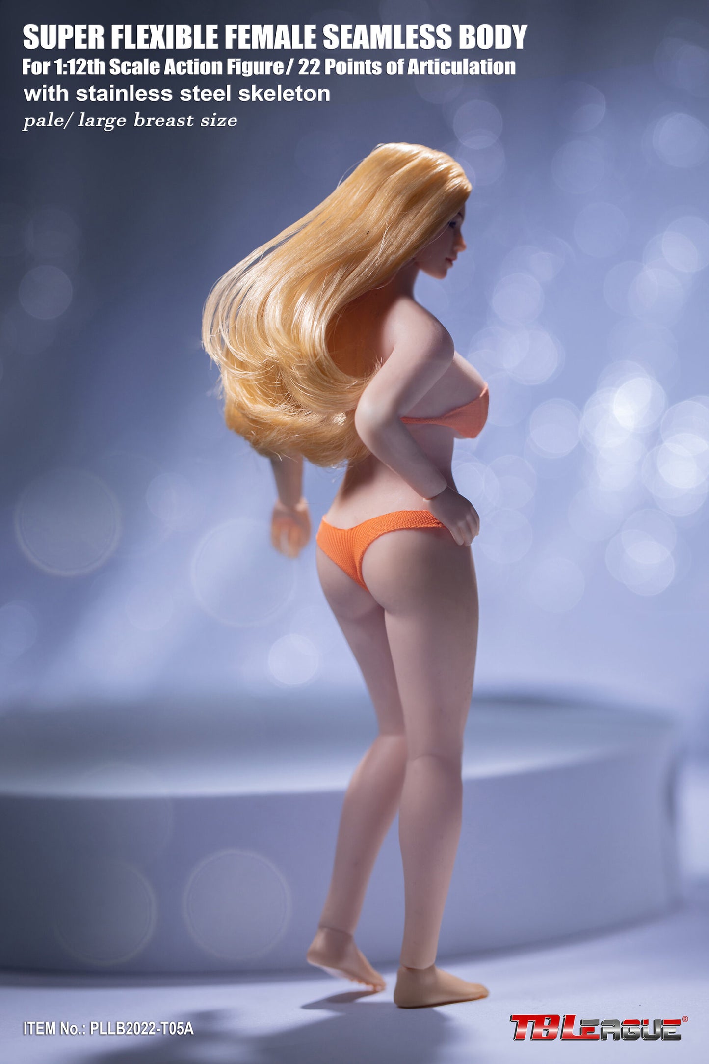 TBLeague 1:12 Scale Female Seamless Body PLLB2022-T05A