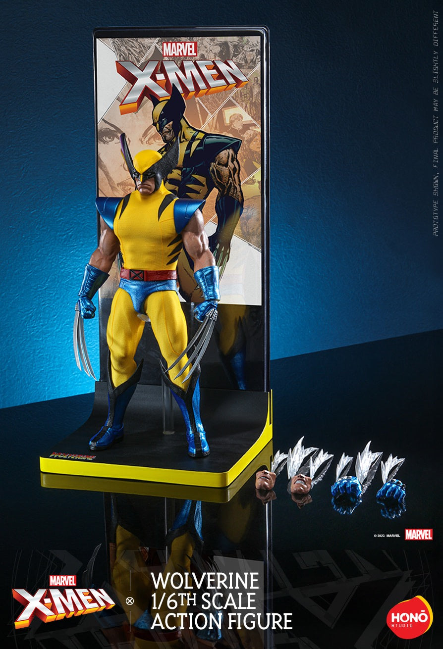 Honō Studio X Hot Toys X-men Wolverine Action Figure HS01