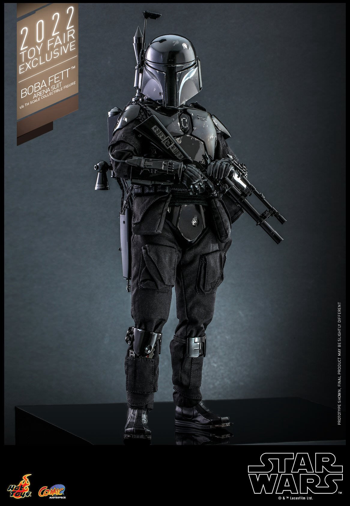 Hot Toys 1:6 Scale Star Wars Boba Fett™ (Arena Suit) Toy Fair Exclusive Collectible Figure CMS011