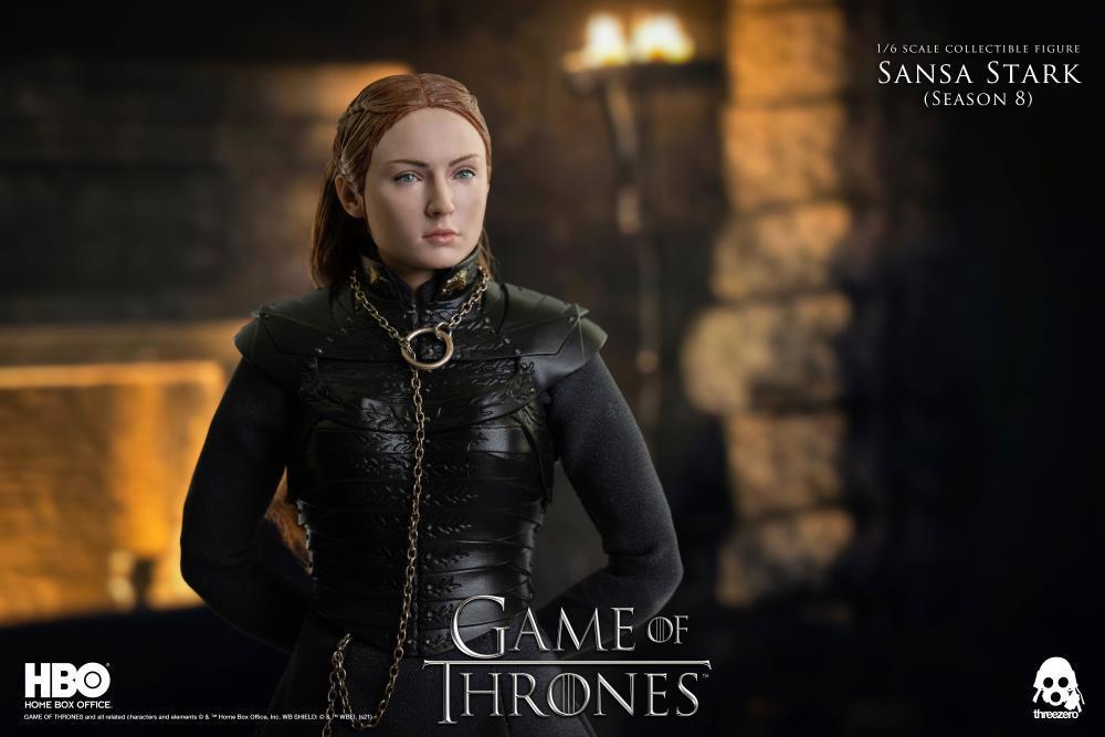 Threezero Game of Thrones Sansa Stark (Season 8) 1/6 Scale Figure