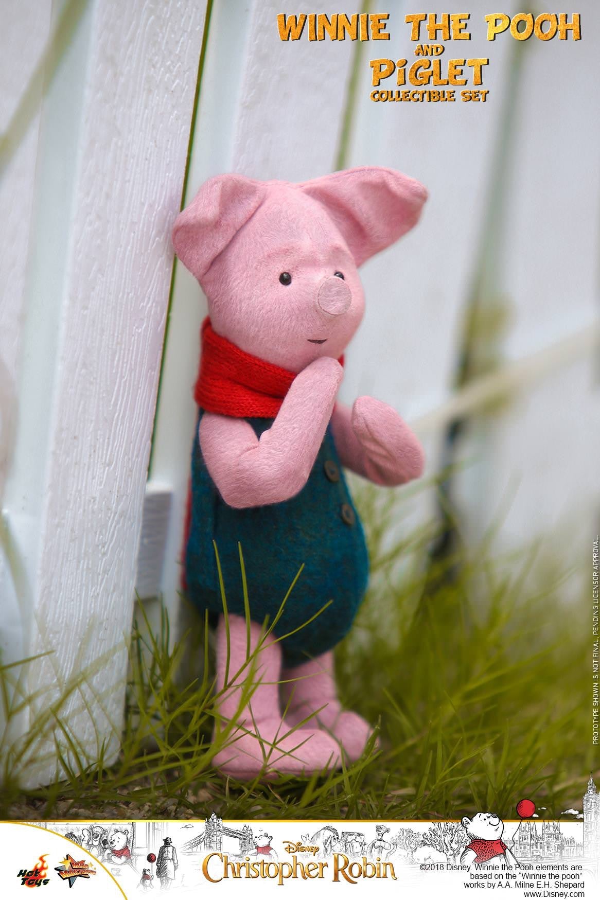 Hot Toys Christopher Robin - Winnie the Pooh and Piglet MMS503