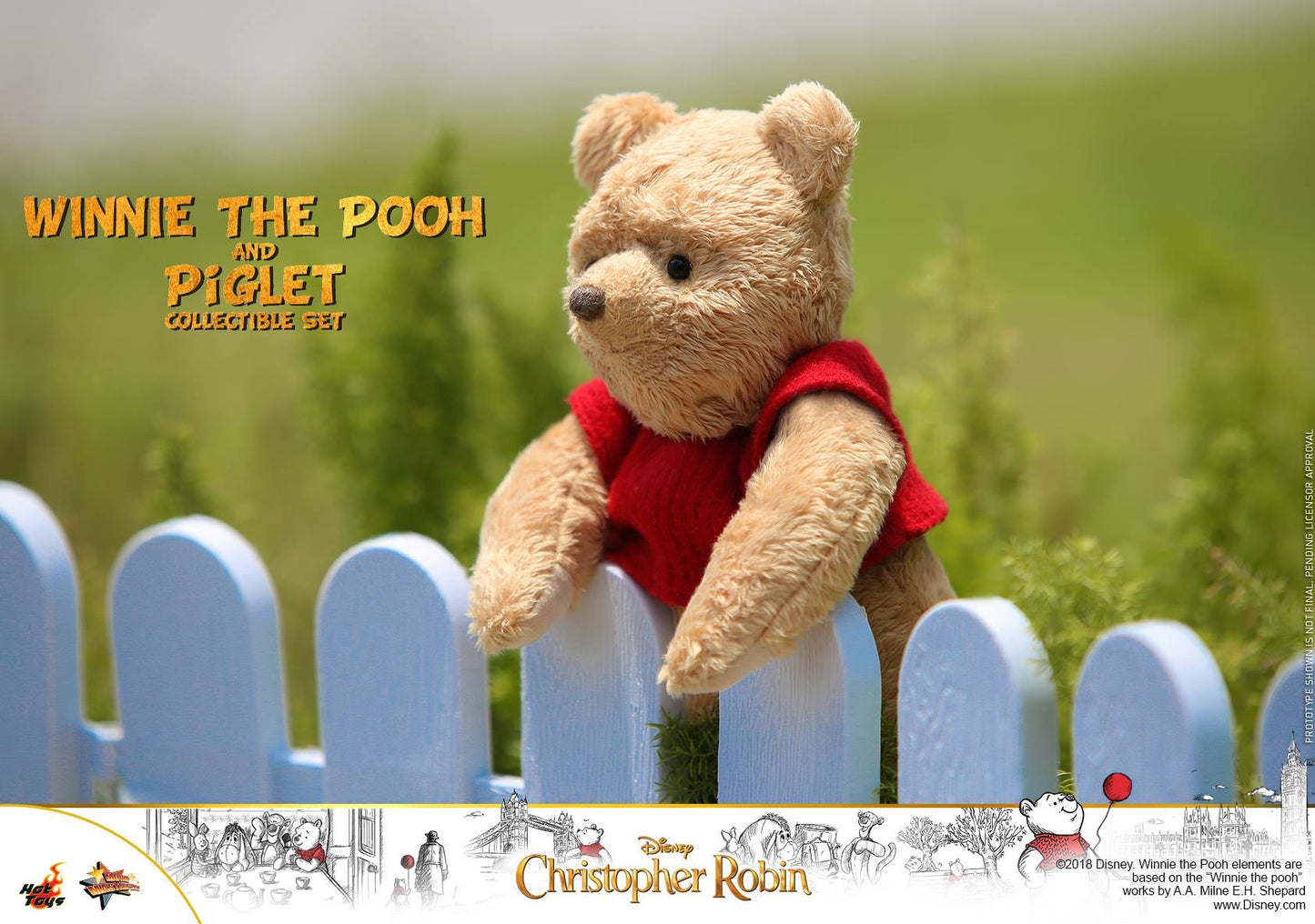 Hot Toys Christopher Robin - Winnie the Pooh and Piglet MMS503