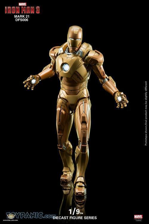 King Arts 1:9 Scale Iron Man XXI Collectible Figure