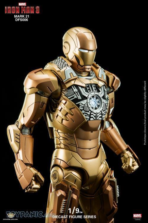 King Arts 1:9 Scale Iron Man XXI Collectible Figure