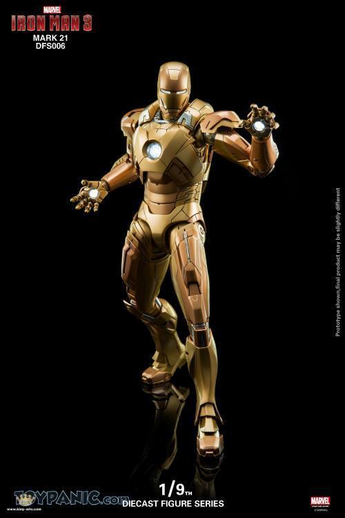 King Arts 1:9 Scale Iron Man XXI Collectible Figure