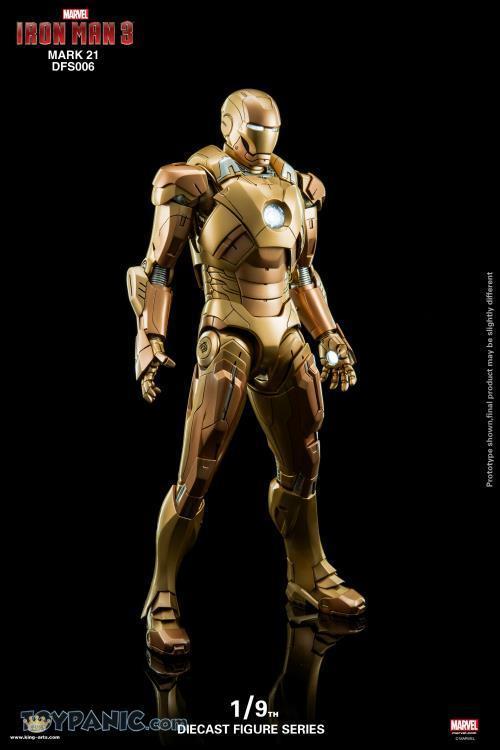 King Arts 1:9 Scale Iron Man XXI Collectible Figure