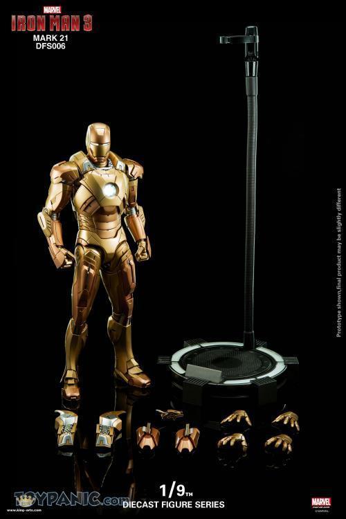 King Arts 1:9 Scale Iron Man XXI Collectible Figure