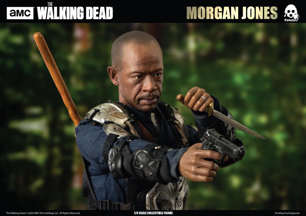 Threezero The Walking Dead Morgan Jones 1:6 Scale Figure