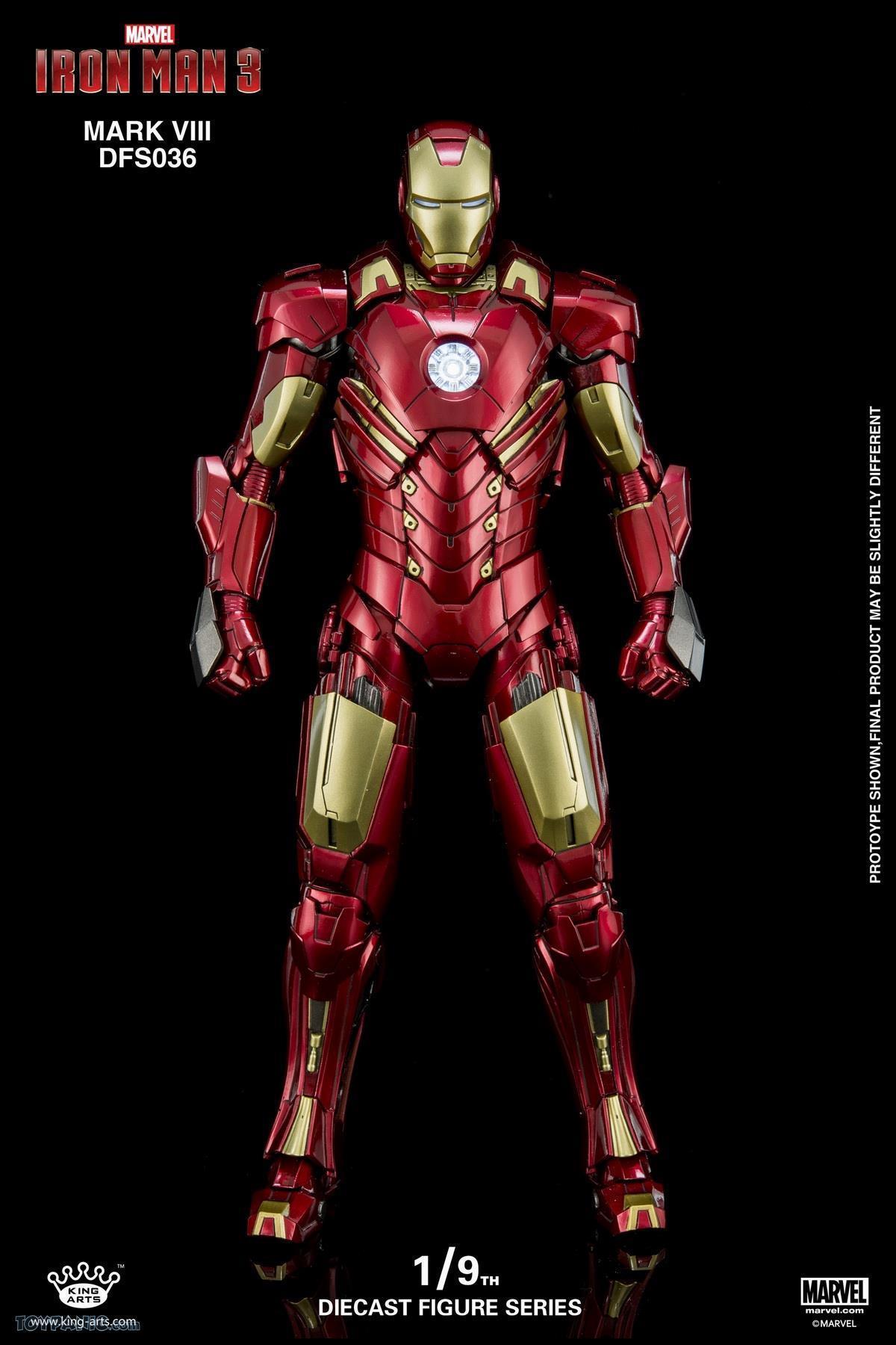 King Arts 1:9 Scale Iron Man Mark VIII Collectible Figure