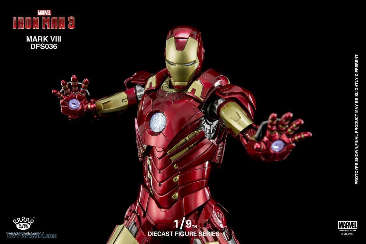 King Arts 1:9 Scale Iron Man Mark VIII Collectible Figure