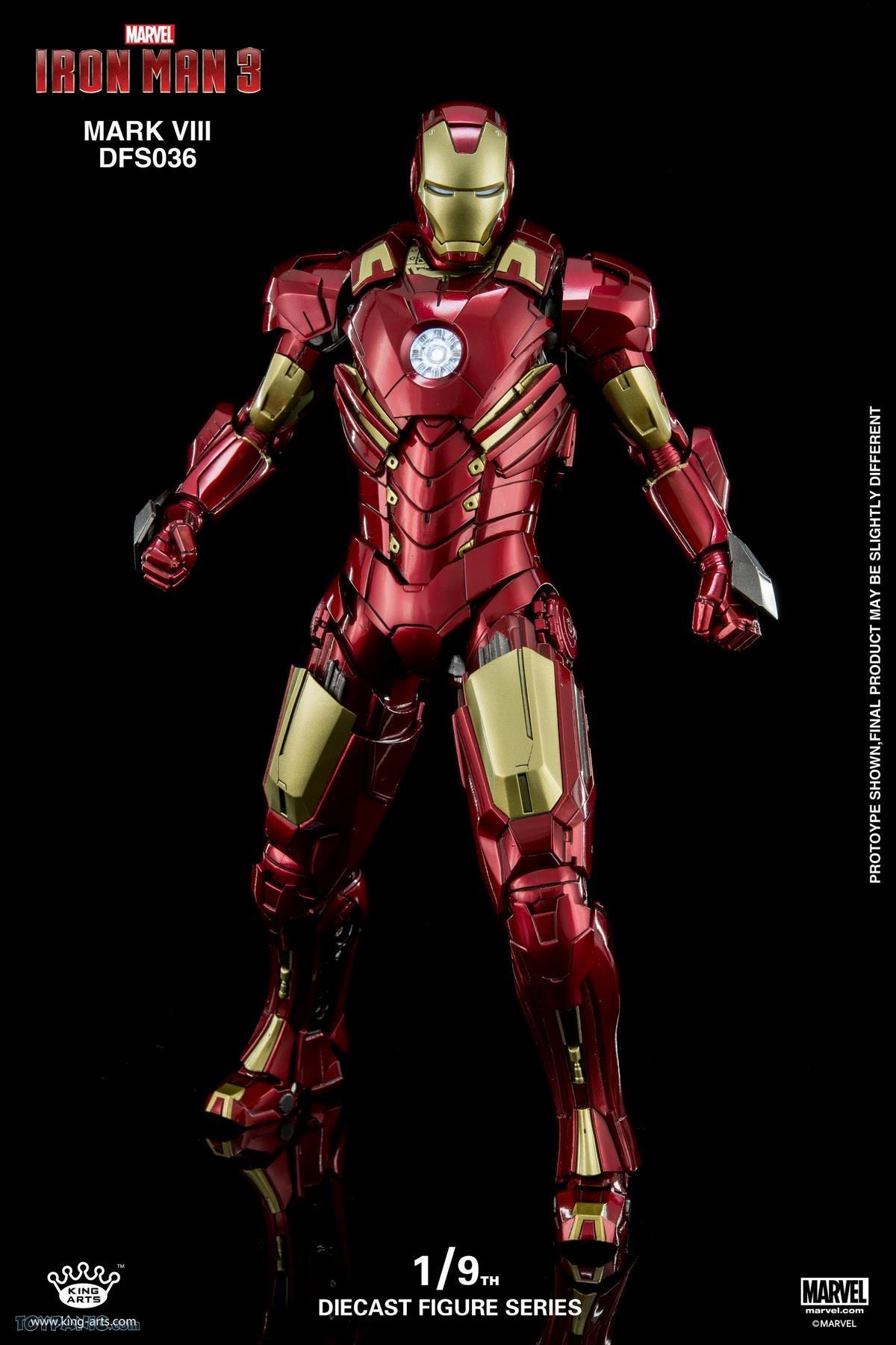 King Arts 1:9 Scale Iron Man Mark VIII Collectible Figure