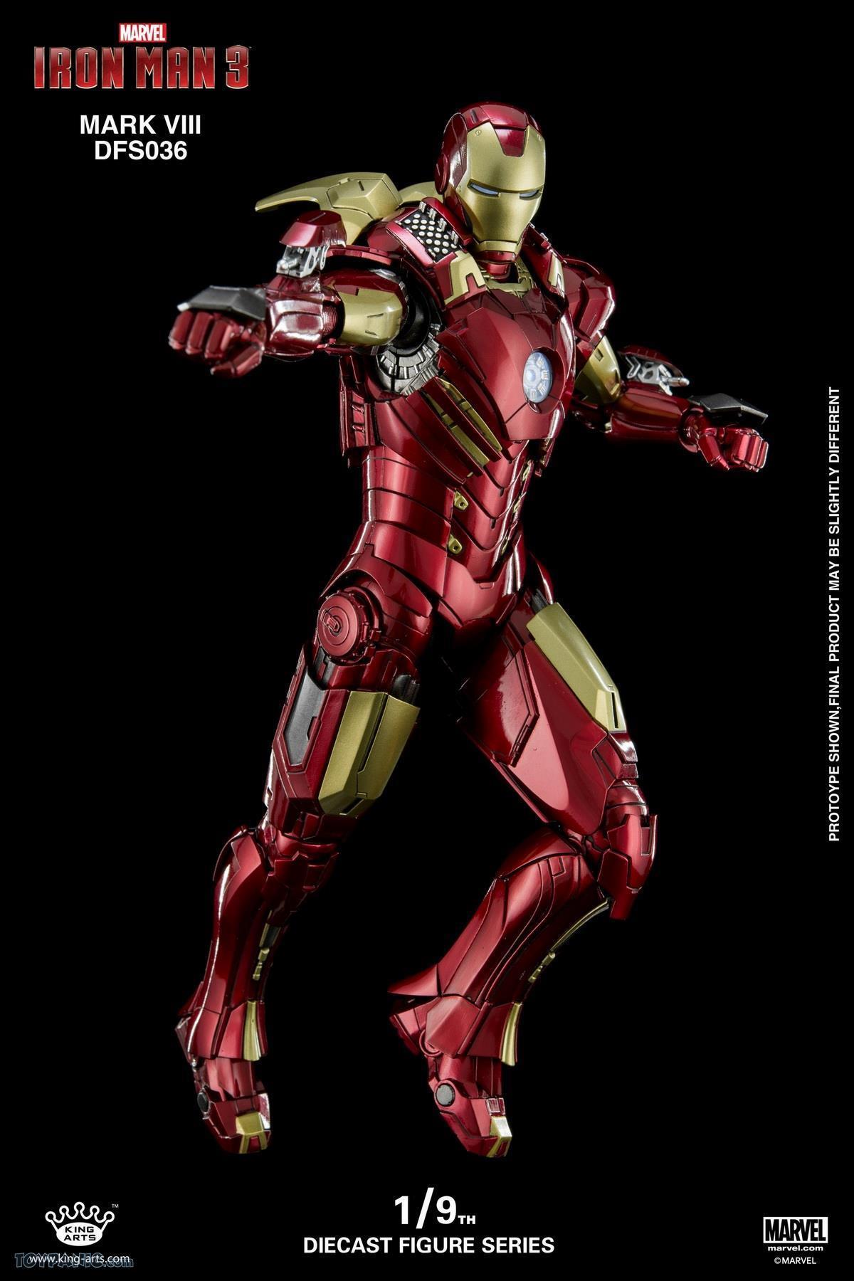 King Arts 1:9 Scale Iron Man Mark VIII Collectible Figure