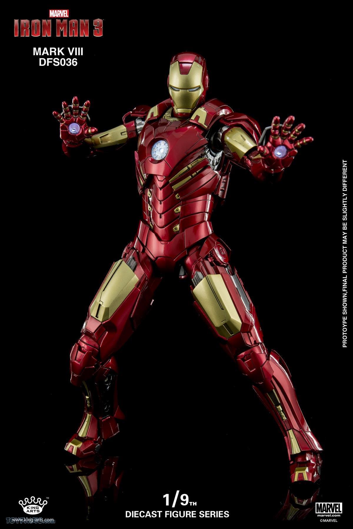 King Arts 1:9 Scale Iron Man Mark VIII Collectible Figure