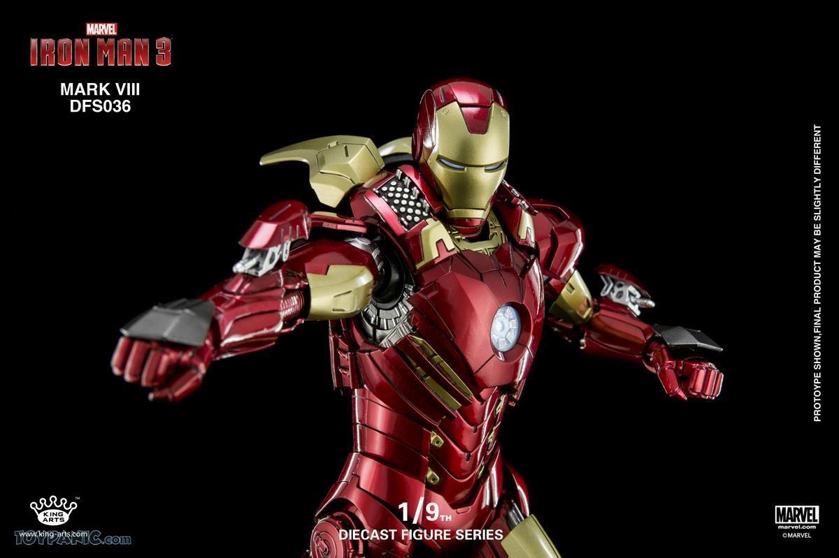 King Arts 1:9 Scale Iron Man Mark VIII Collectible Figure