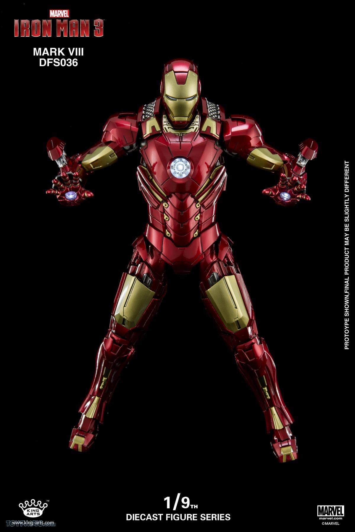 King Arts 1:9 Scale Iron Man Mark VIII Collectible Figure