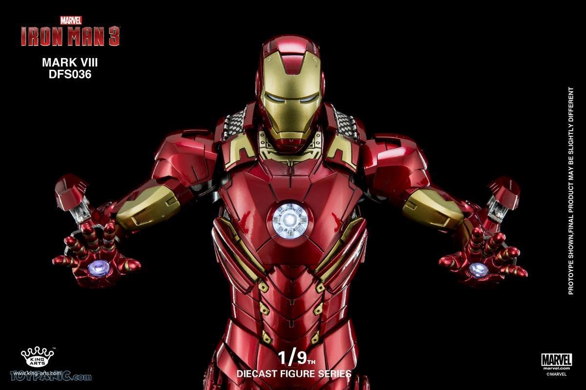 King Arts 1:9 Scale Iron Man Mark VIII Collectible Figure