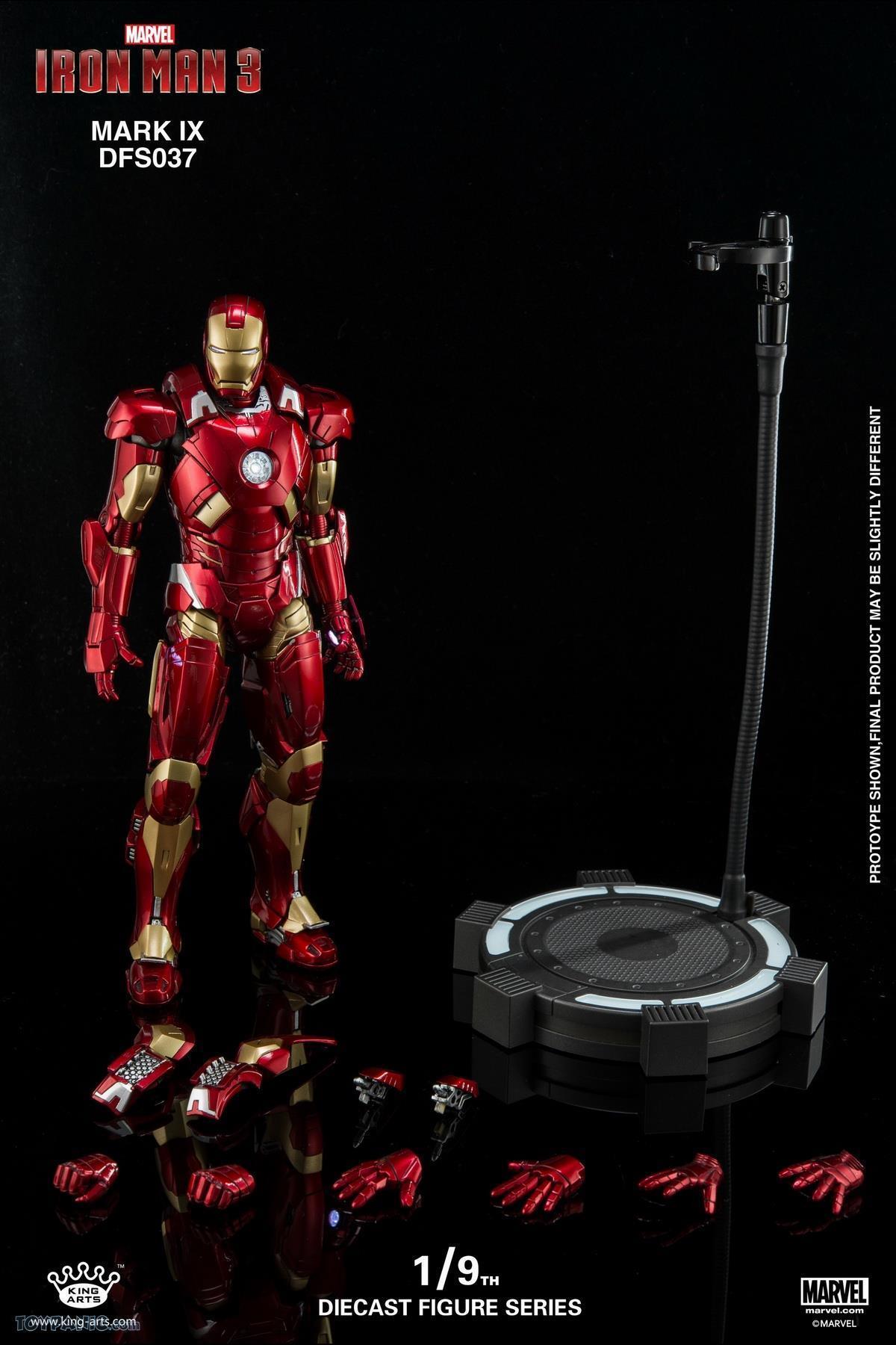 King Arts 1:9 Scale Iron Man Mark IX Collectible Figure