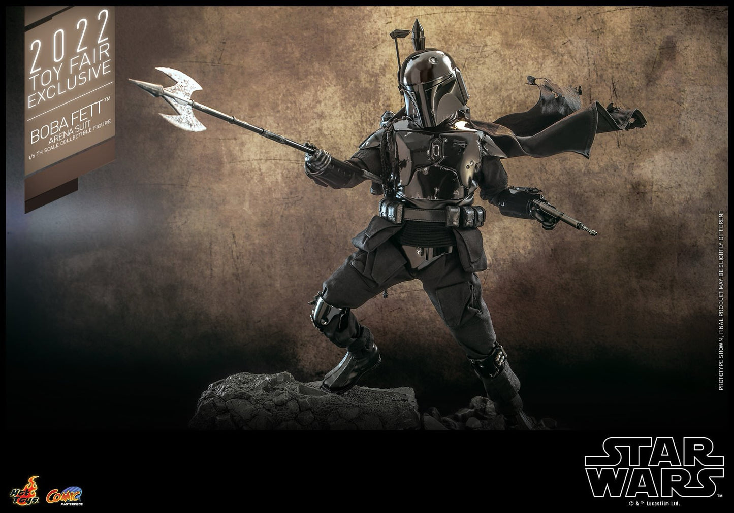 Hot Toys 1:6 Scale Star Wars Boba Fett™ (Arena Suit) Toy Fair Exclusive Collectible Figure CMS011