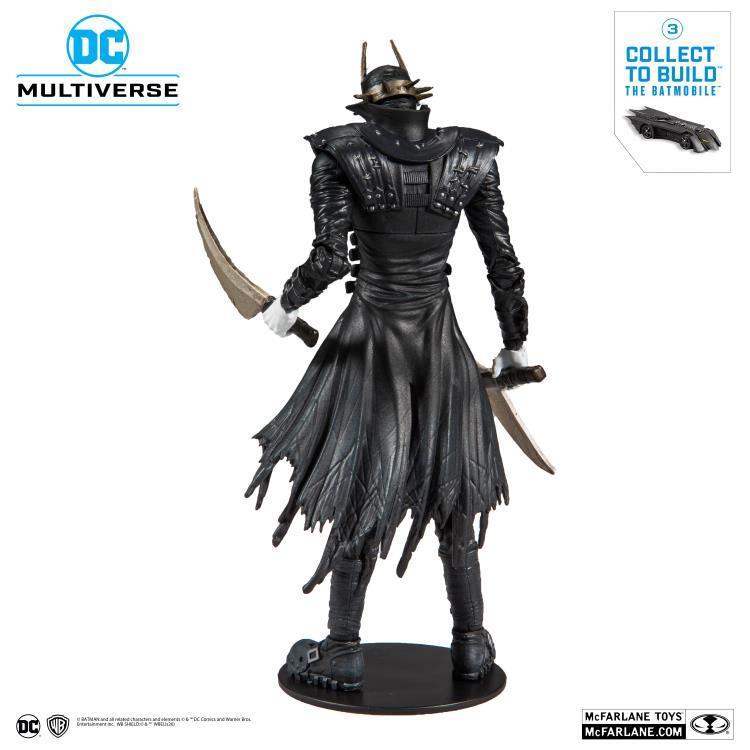 McFarlane Toys DC Multiverse Collector 7" Action Figure WV1 Batman Who Laughs (Build-A-Batmobile)