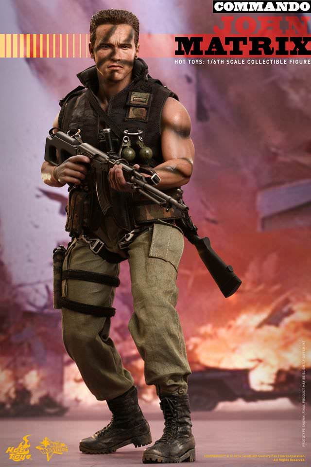 Hot Toys Commando John Matrix MMS276