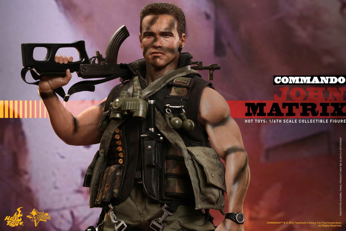 Hot Toys Commando John Matrix MMS276