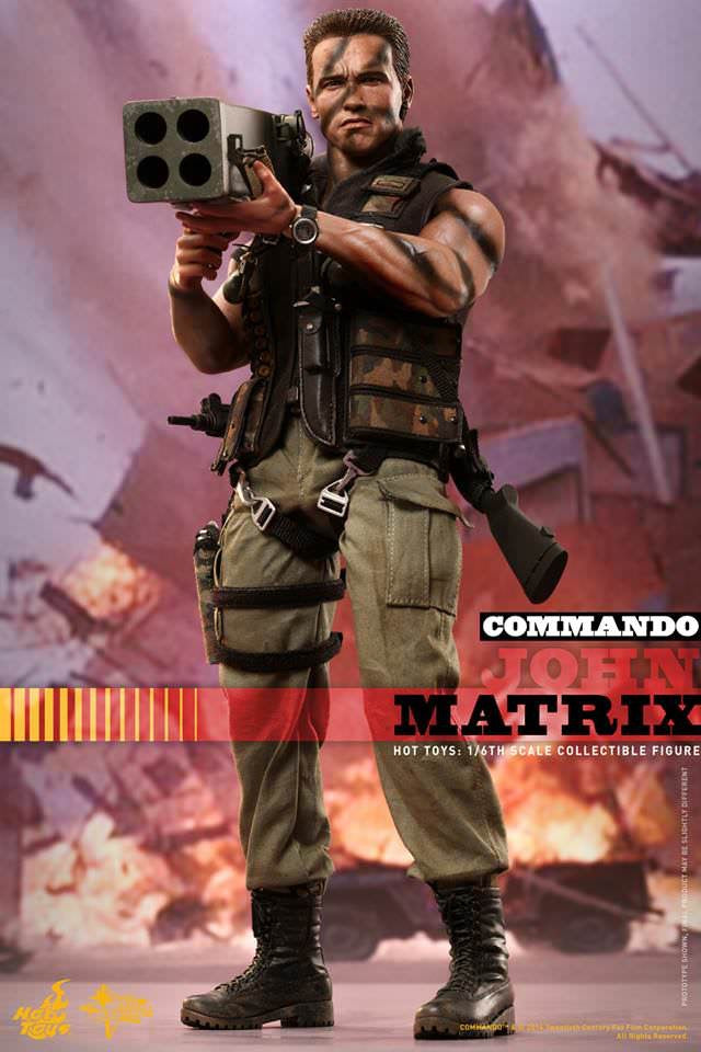 Hot Toys Commando John Matrix MMS276