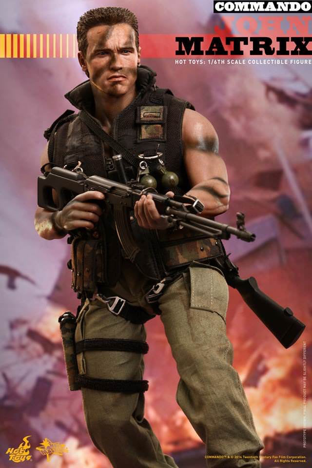 Hot Toys Commando John Matrix MMS276