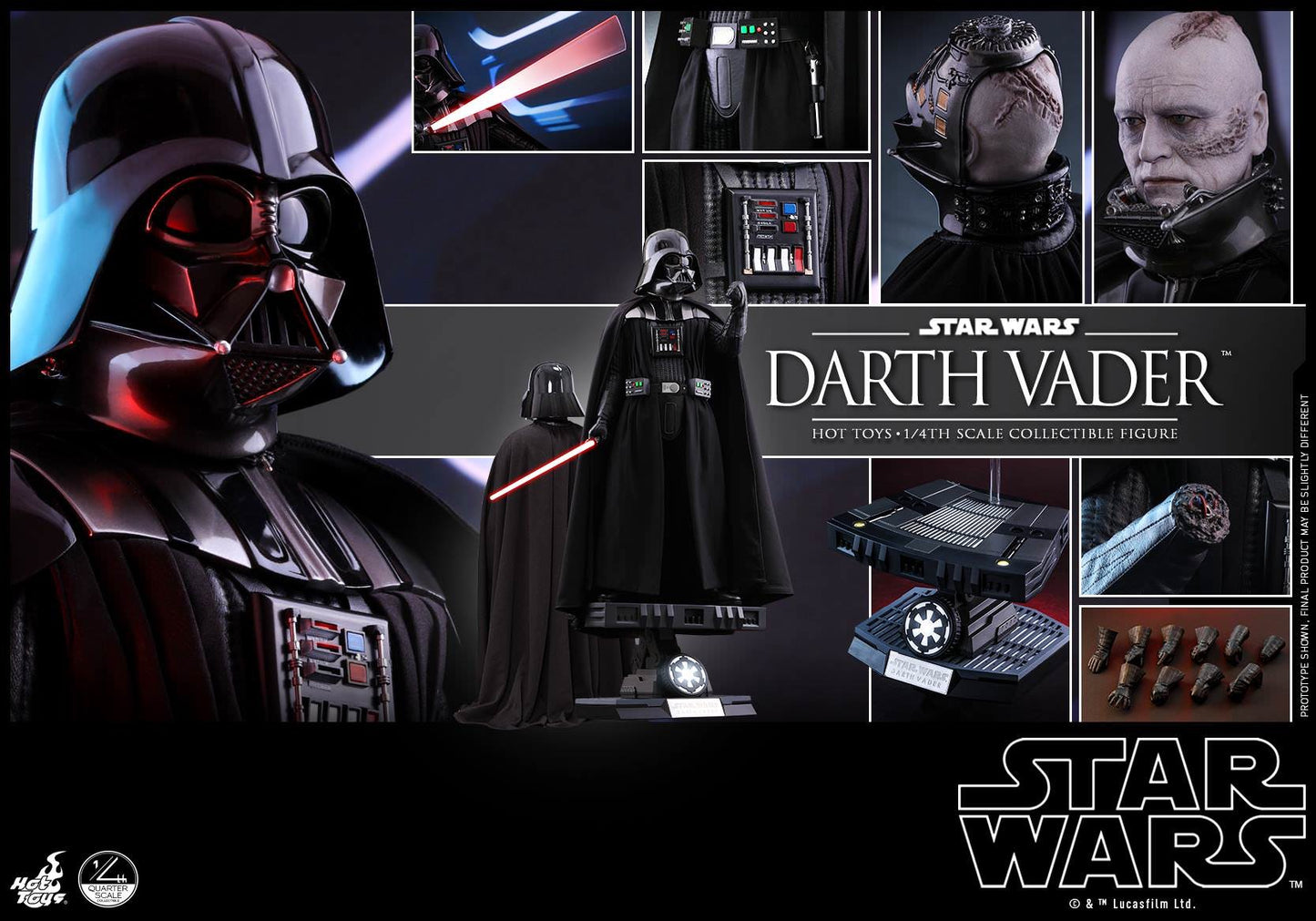 Hot Toys Darth Vader 1:4 QS013 ( Regular Edition)