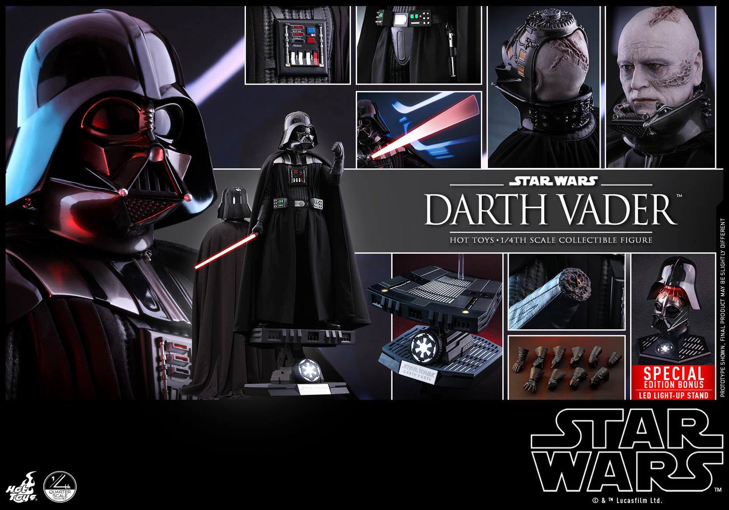 Hot Toys Darth Vader 1:4 QS013 ( Special Edition)