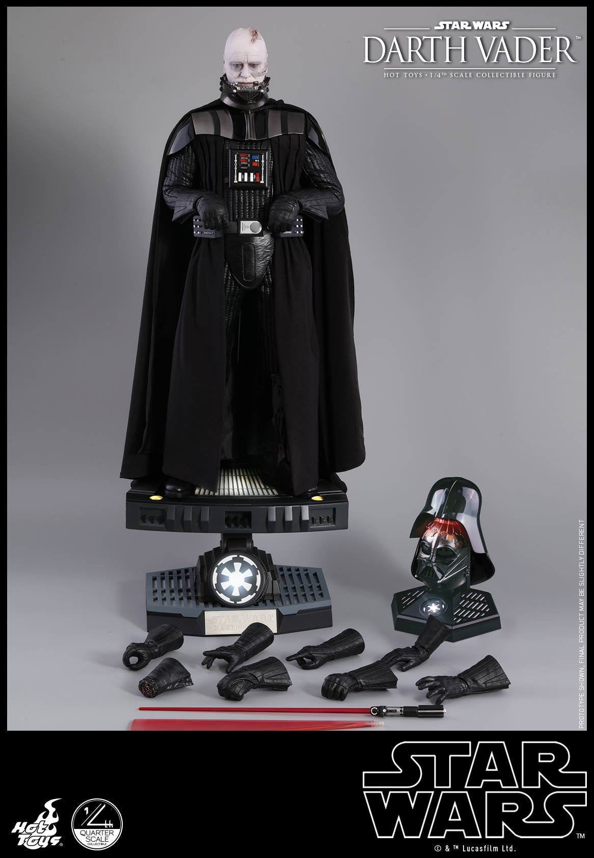 Hot Toys Darth Vader 1:4 QS013 ( Regular Edition)