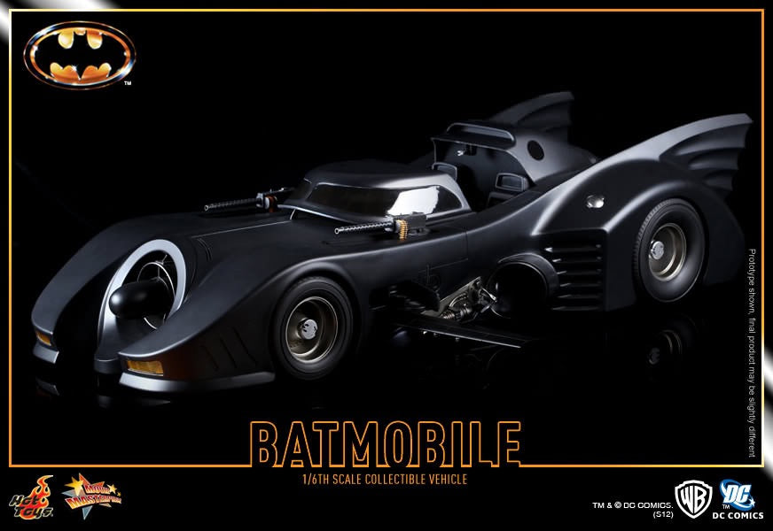 Hot Toys DC Comics Batmobile (1989 Version) MMS170 (Concentrated, refined packaging with cheap shipping)