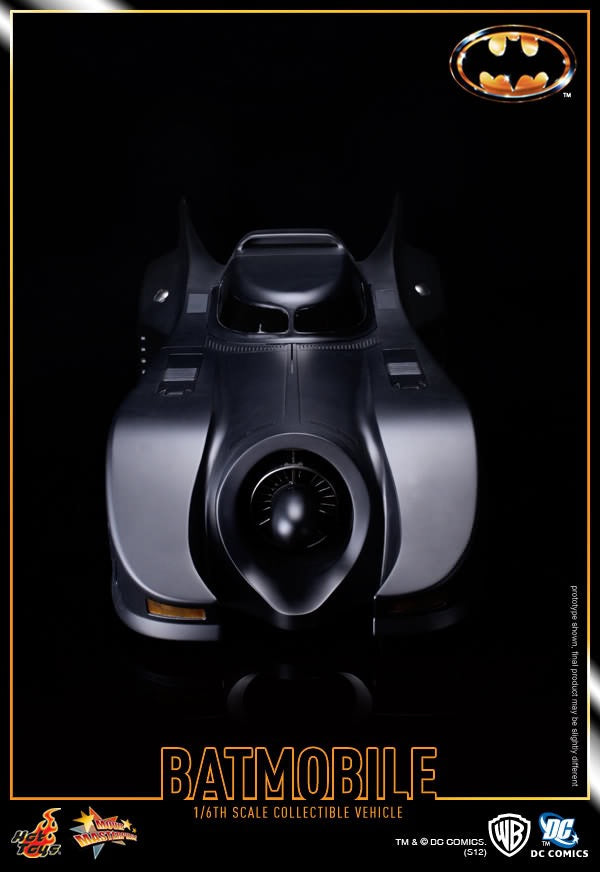 Hot Toys DC Comics Batmobile (1989 Version) MMS170 (Concentrated, refined packaging with cheap shipping)