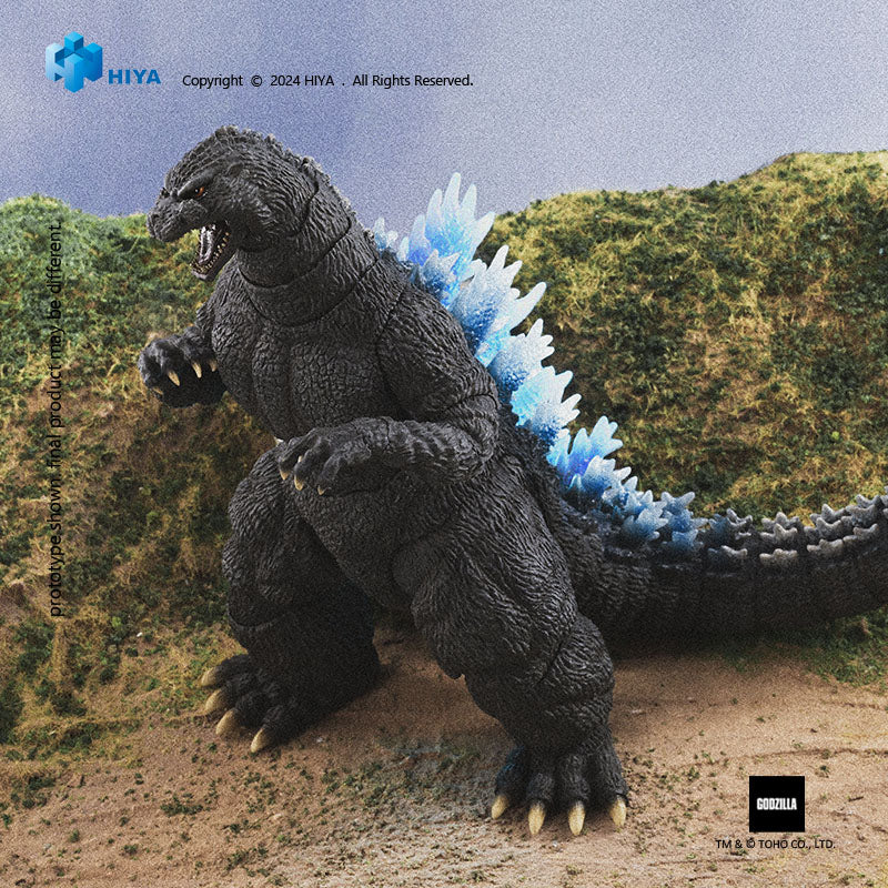 HIYA Exquisite Basic Series None Scale 7 Inch Godzilla vs. King Ghidorah Heat Ray Godzilla Hokkaido Ver. Action Figure EBG0164