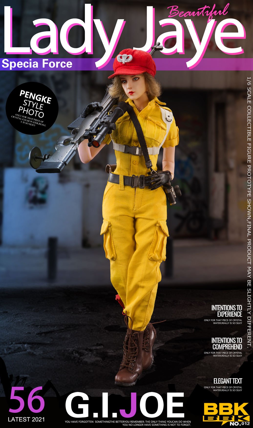 BBK BBK012 1/6 Scale Lady Jaye figure