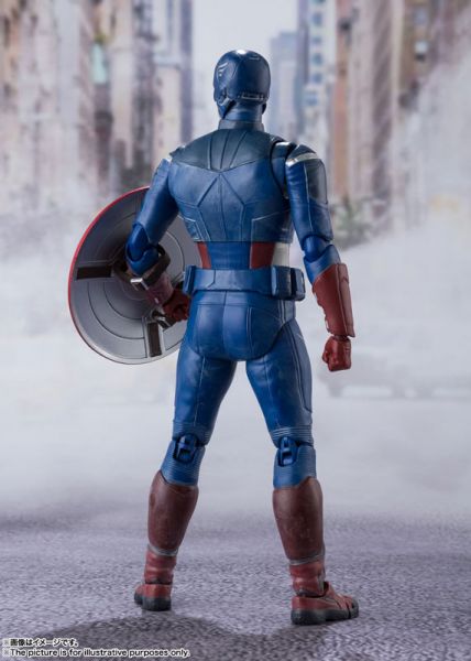 Bandai S.h.figuarts Captain America -《avengers Assemble》 Edition- (Avengers)