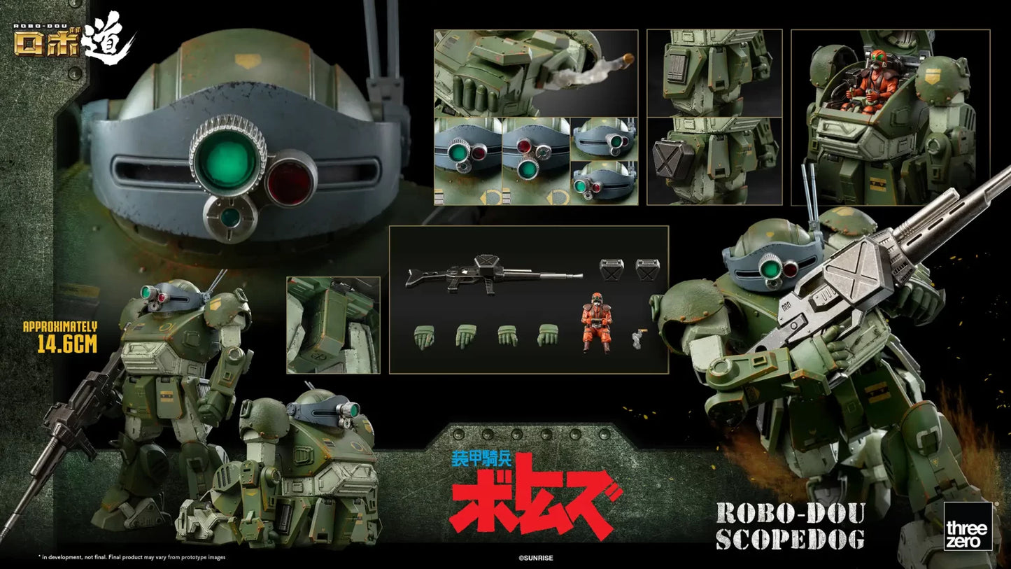 Threezero Armored Trooper VOTOMS ROBO-DOU Scopedog