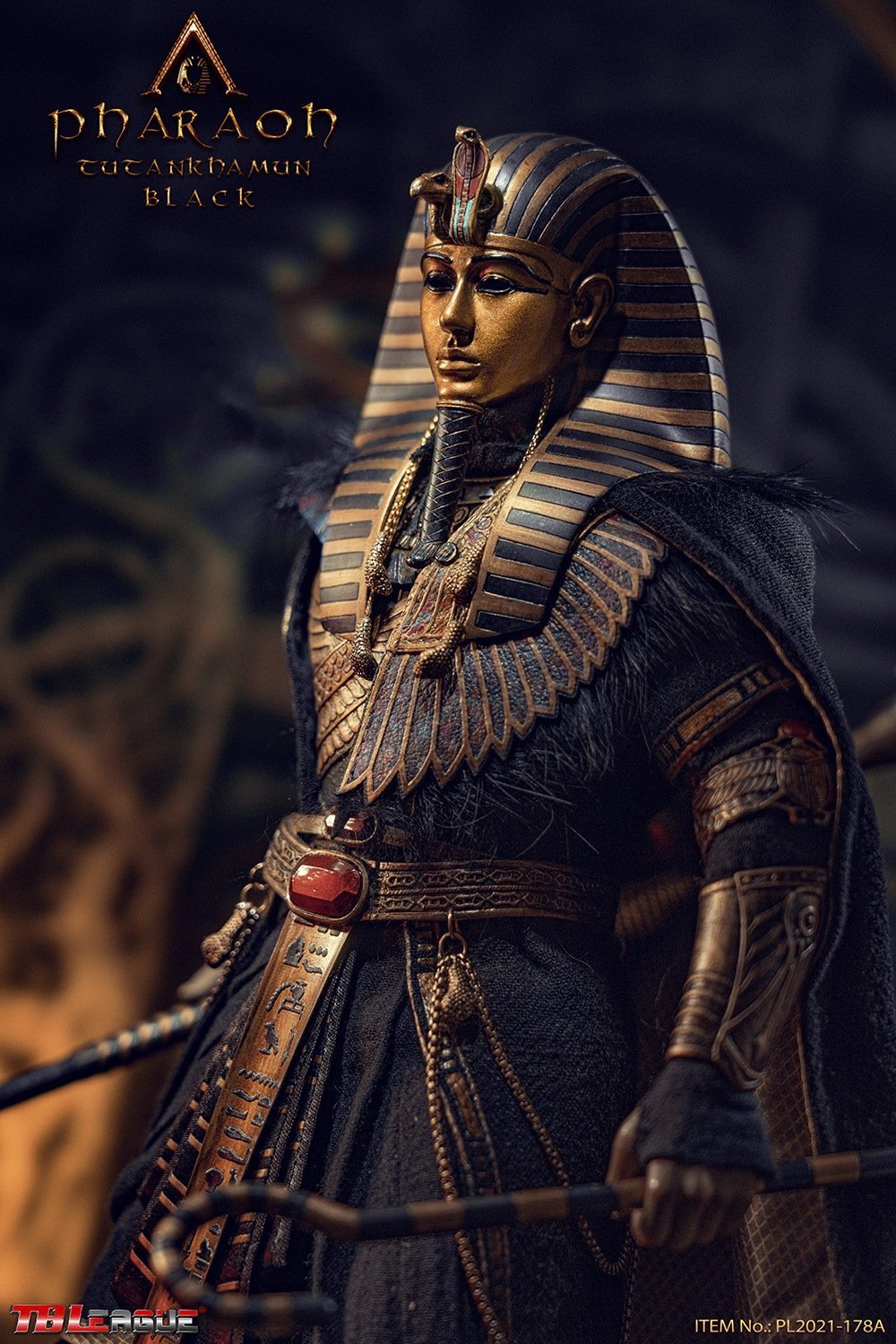 TBLeague 1/6 Pharaoh Tutankhamun BLACK