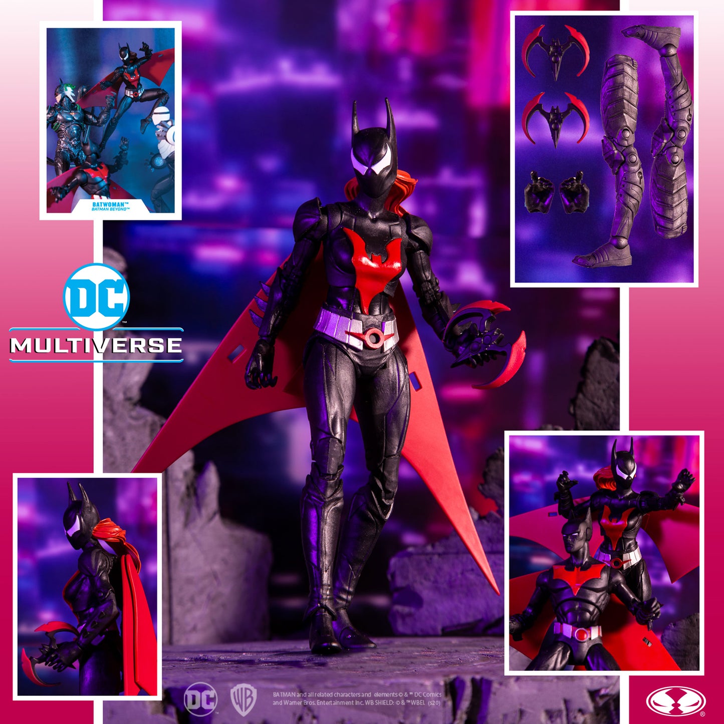 McFarlane Toys DC Multiverse Build A - Batman Beyond - Batman