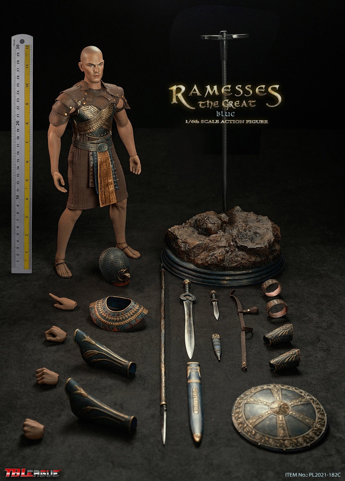 TBLeague Ramesses The Great - Blue 1:6 Scale Action Figure