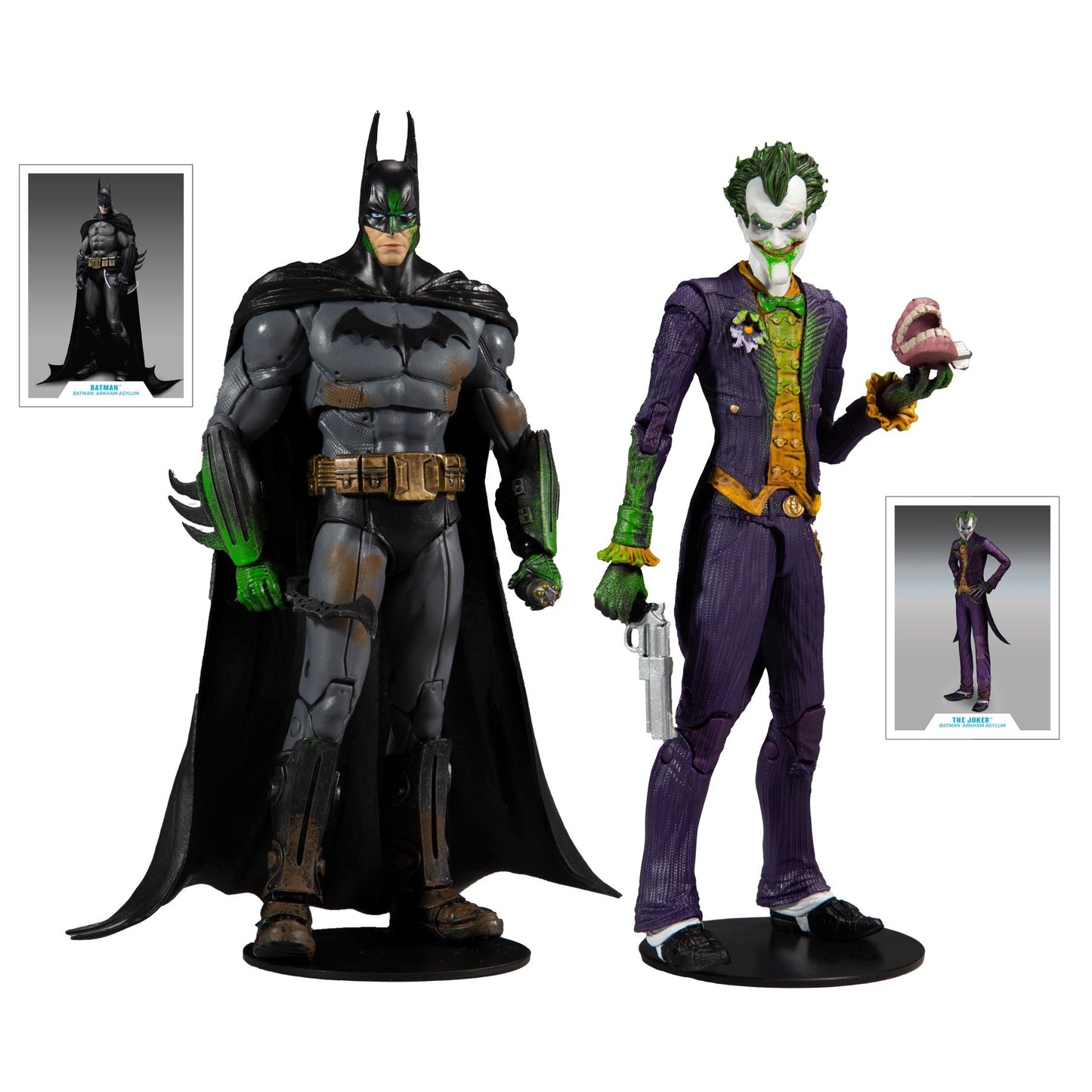 McFarlane Toys Batman: Arkham Asylum – Batman and Joker DC Multiverse 2-Pack