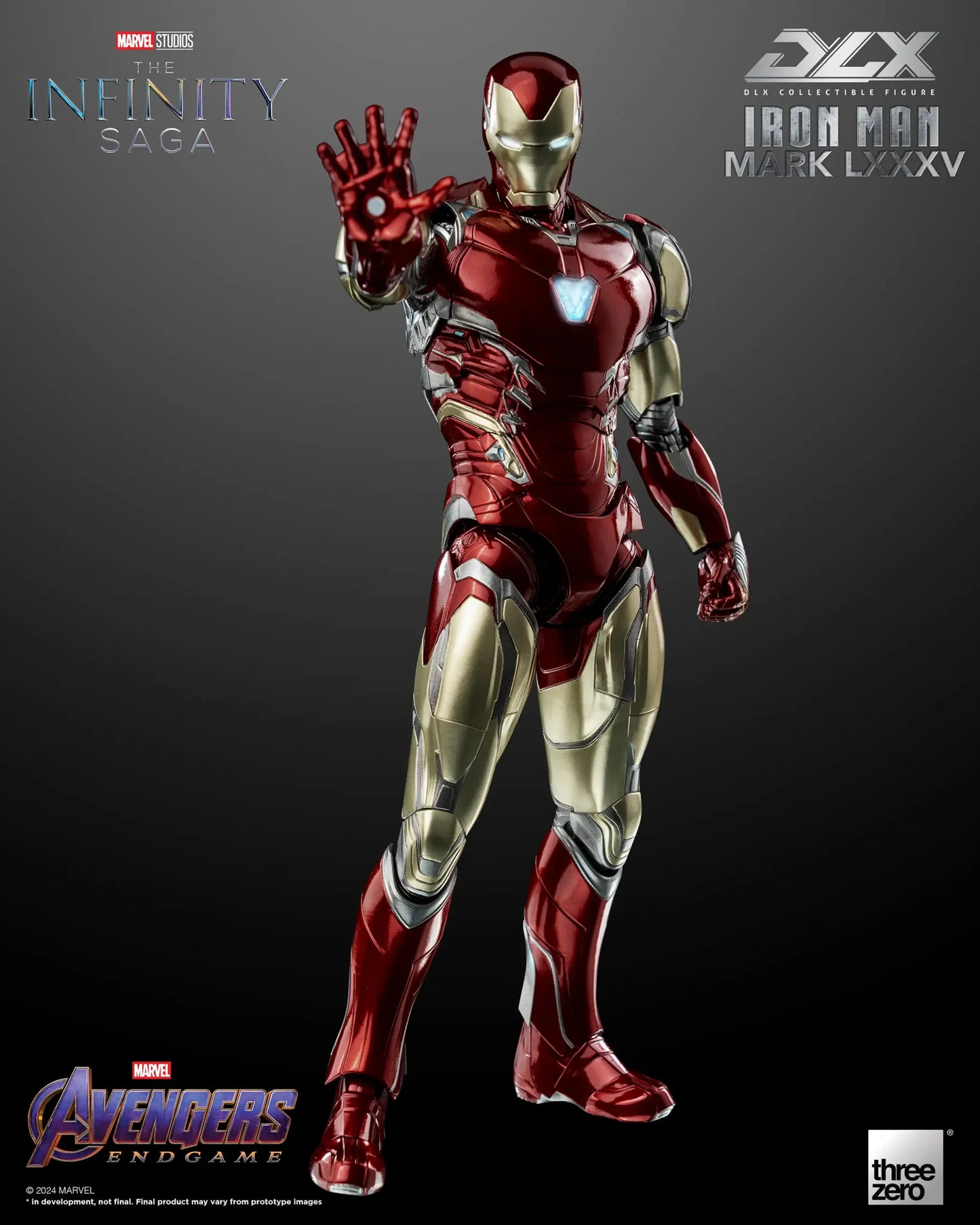 ThreeZero Marvel Studios: The Infinity Saga DLX Iron Man Mark 85