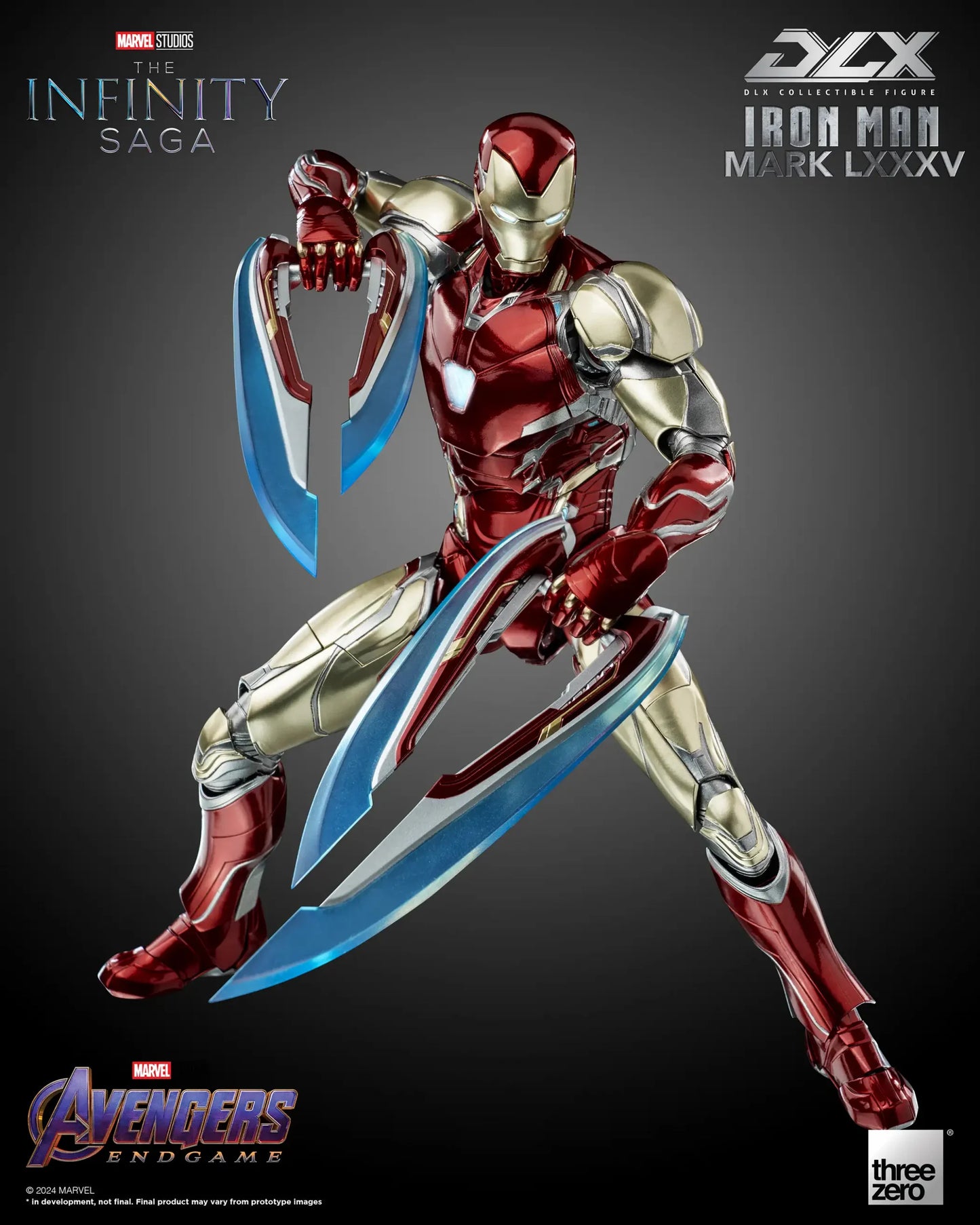 ThreeZero Marvel Studios: The Infinity Saga DLX Iron Man Mark 85