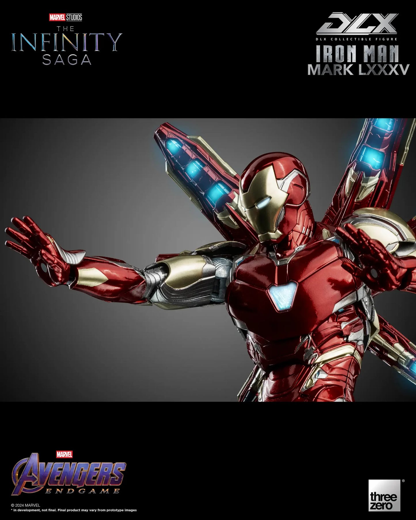 ThreeZero Marvel Studios: The Infinity Saga DLX Iron Man Mark 85