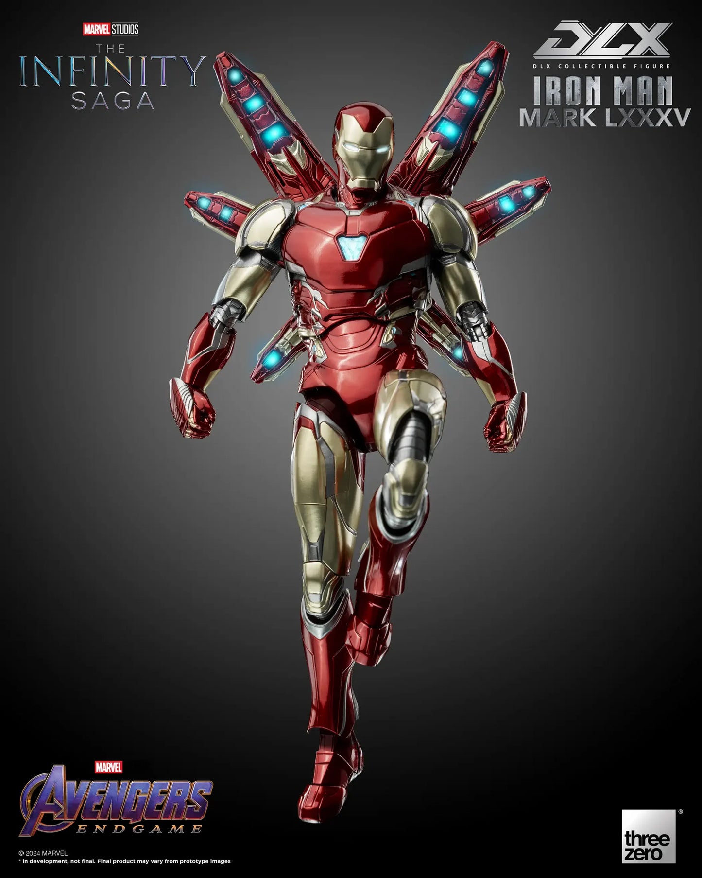 ThreeZero Marvel Studios: The Infinity Saga DLX Iron Man Mark 85