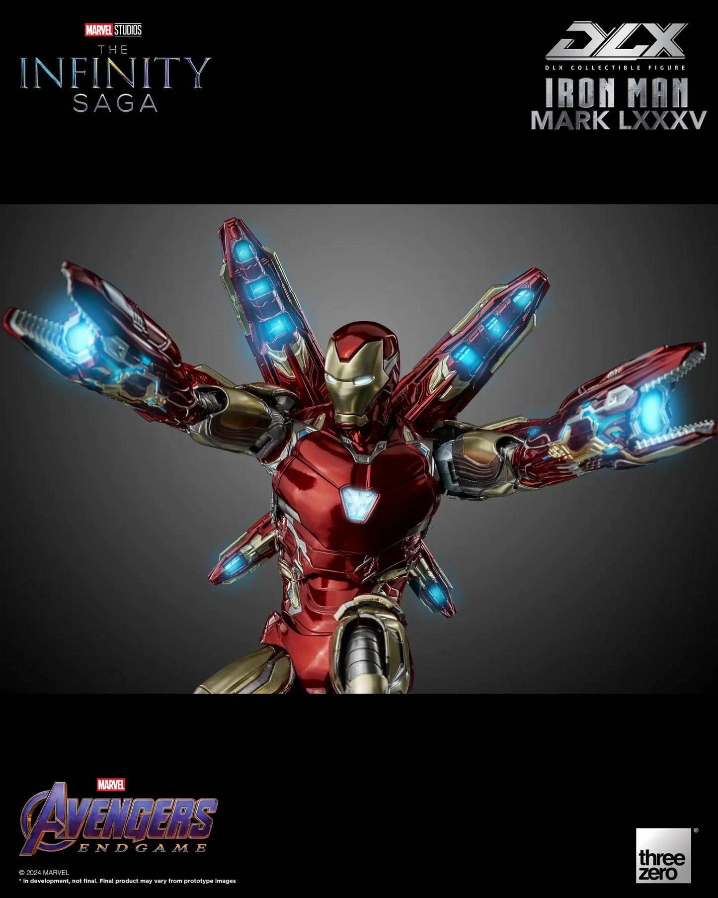 ThreeZero Marvel Studios: The Infinity Saga DLX Iron Man Mark 85