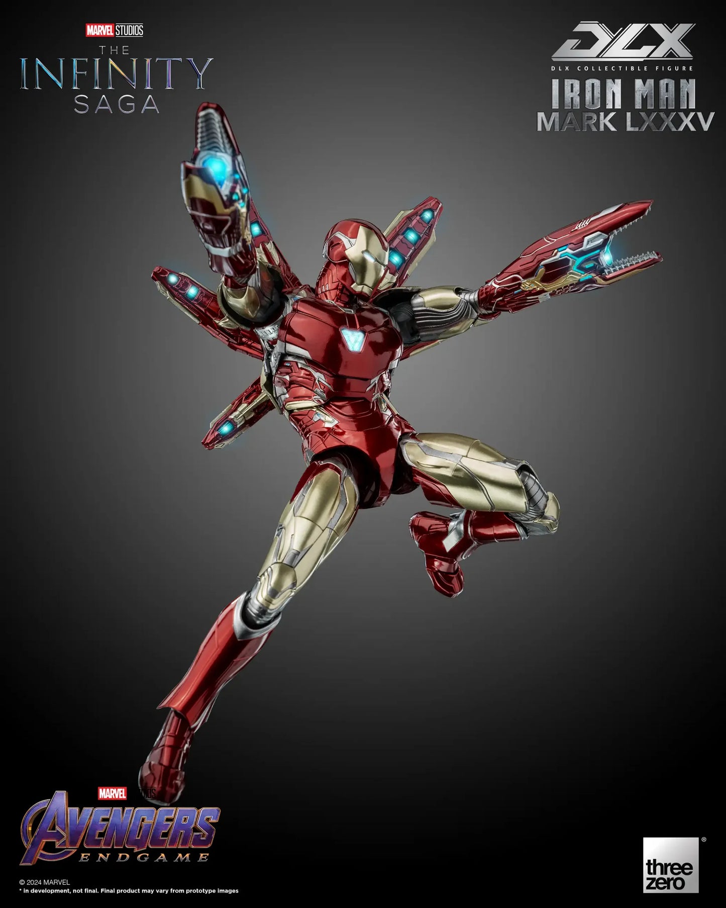 ThreeZero Marvel Studios: The Infinity Saga DLX Iron Man Mark 85